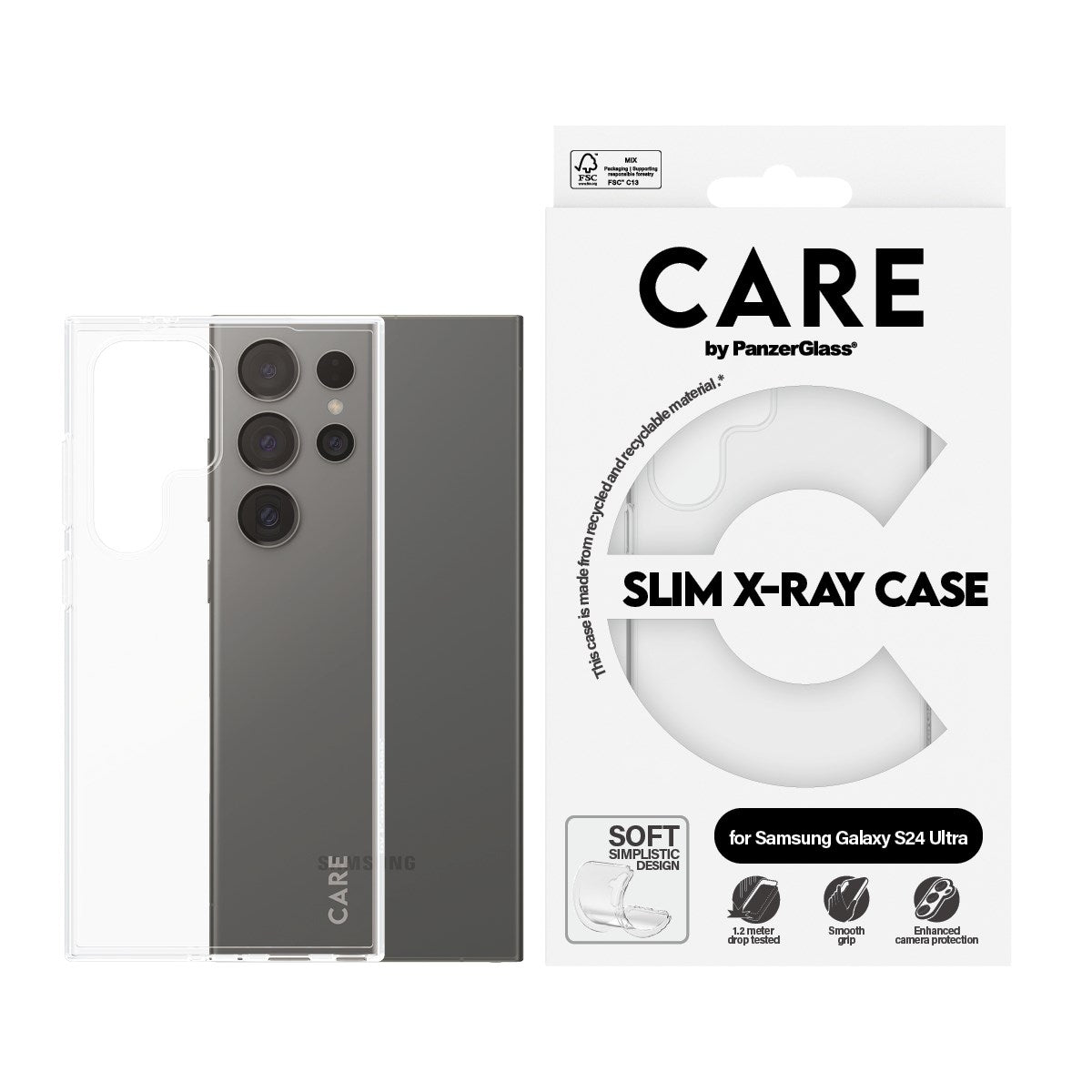 CARE by PanzerGlass® X-Ray Case Samsung Galaxy S24 Ultra